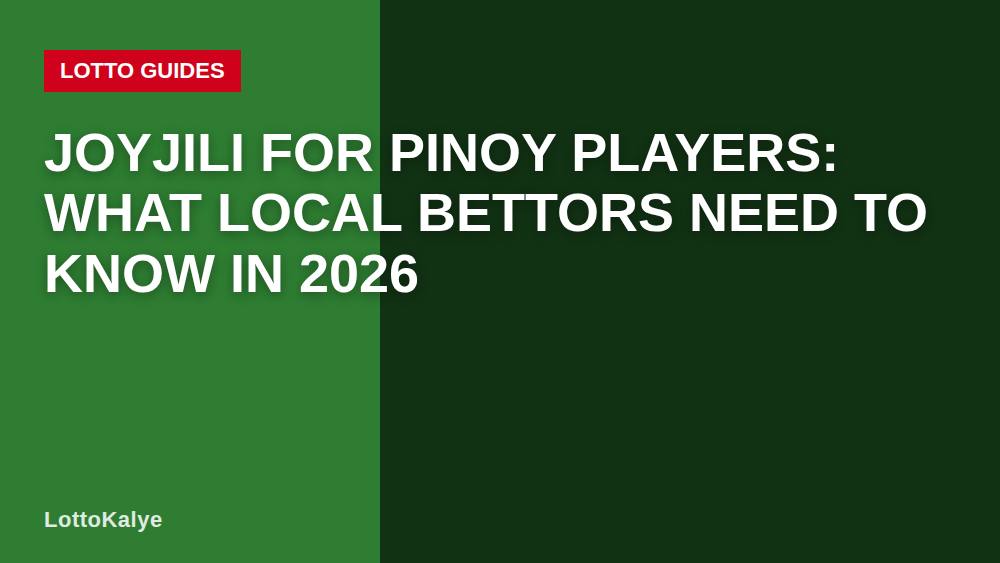 Joyjili for Pinoy Players: What Local Bettors Need to Know in 2026
